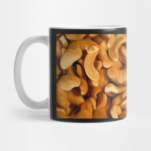 Cashew Nuts Oil paint effect Mug